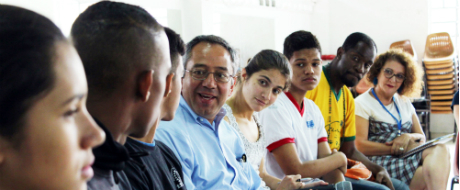 Ministro do Equador visita o Raízes do Futuro