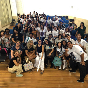 Estudantes exploram suas potências mobilizadoras no projeto Piloto Engajamento Cívico