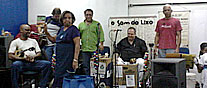 Banda transforma lixo em instrumentos no B.E. Irajá