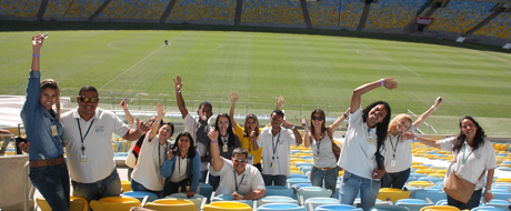 Lugar de emoção é no Maracanã