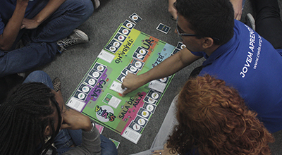 Oficina inspira jovens a pensar grande