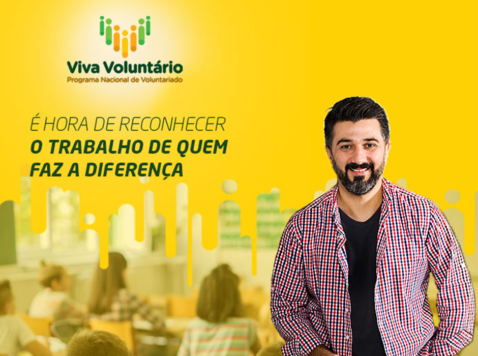 Participe do Prêmio Viva Voluntário