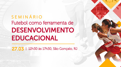 Seminário mostra futebol como ferramenta de educação