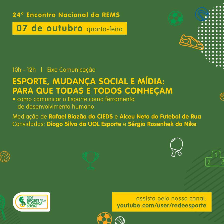 24º Encontro Nacional da REMS será realizado pela 1ª vez de maneira virtual