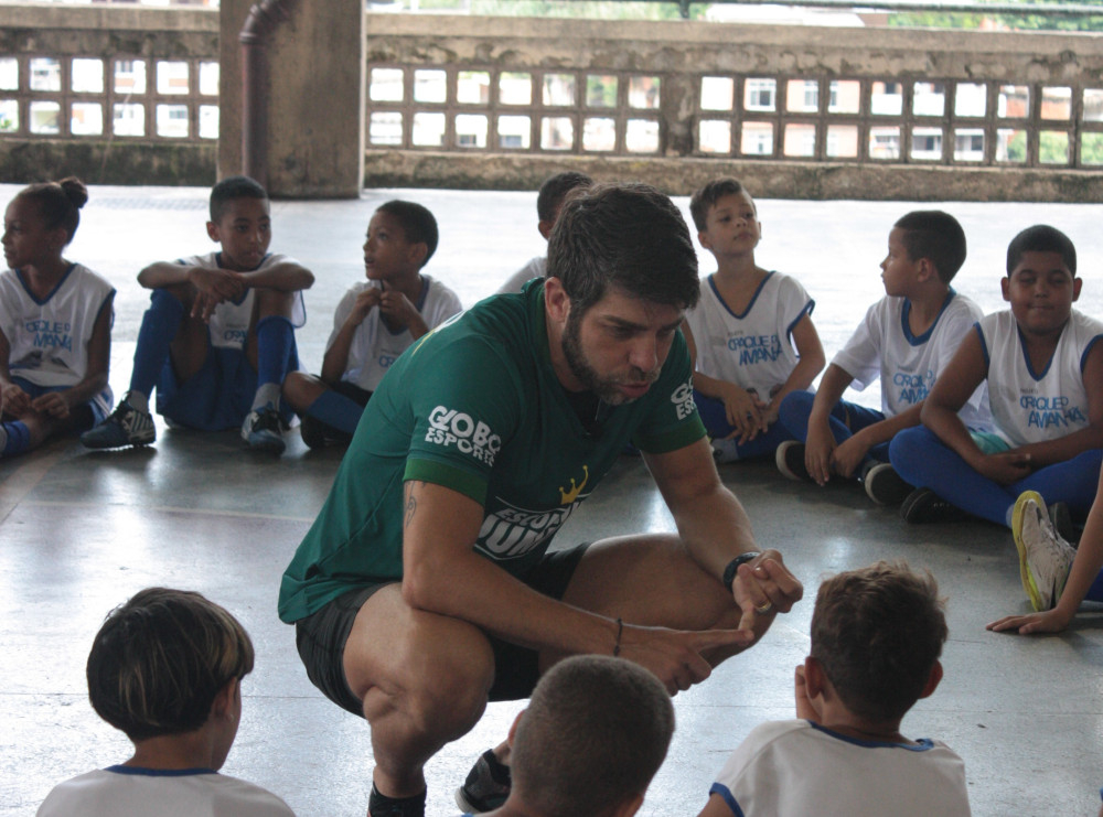 Craque do Amanhã tem aula com Juninho Pernambucano