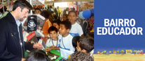 Alunos do Bairro Educador visitam Bienal do Livro
