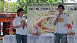 Projeto ‘Formando Gestores de Campeões’ leva estrelas do vôlei brasileiro para encerramento de curso em Ocara, no Ceará