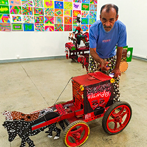 “Minha loucura é ser artista”