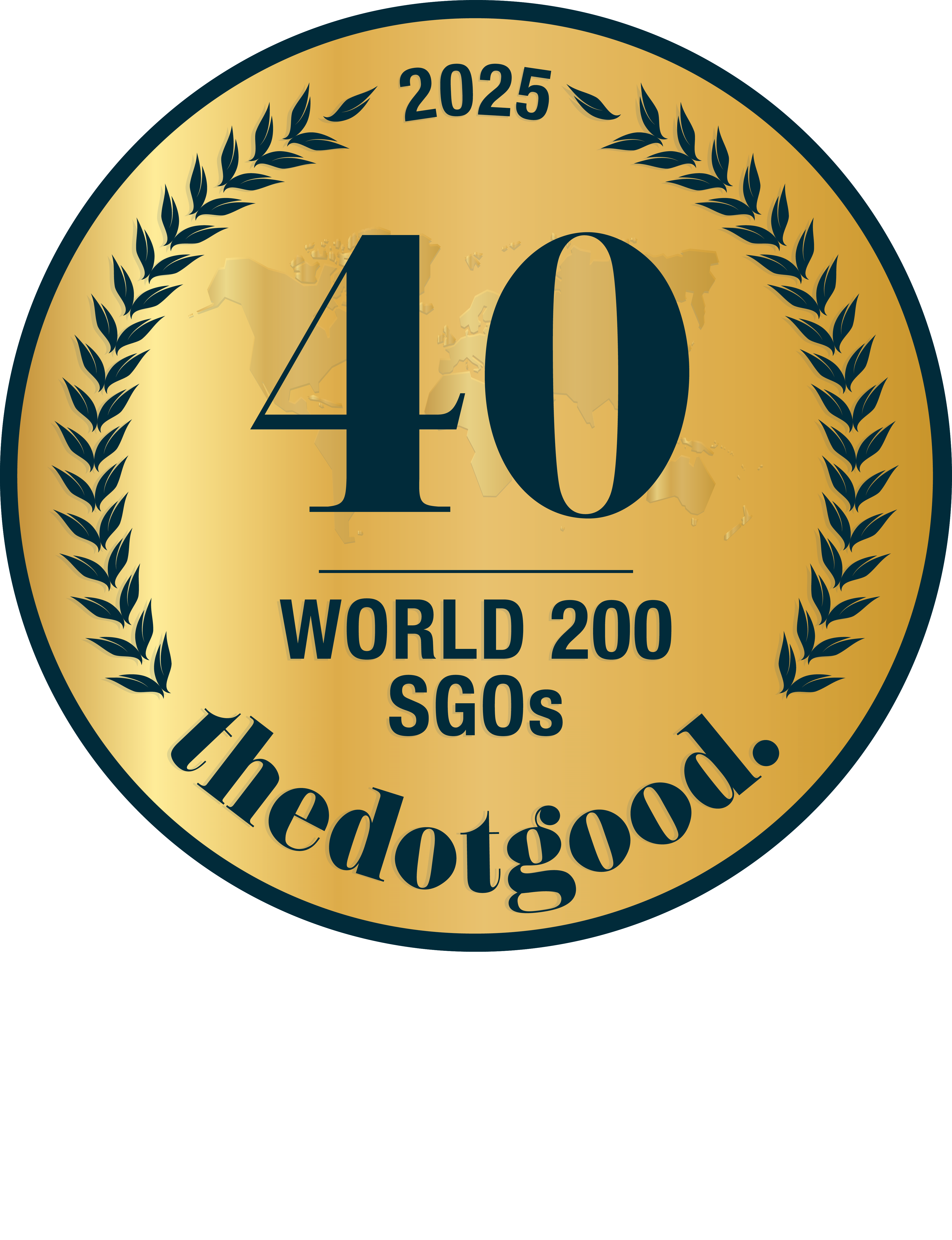 Logo Prêmios - 40 mundo no The dot good