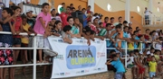 Atletas do Vôlei participam da Arena Olímpica, com apoio do Banco do Nordeste, em Fortaleza