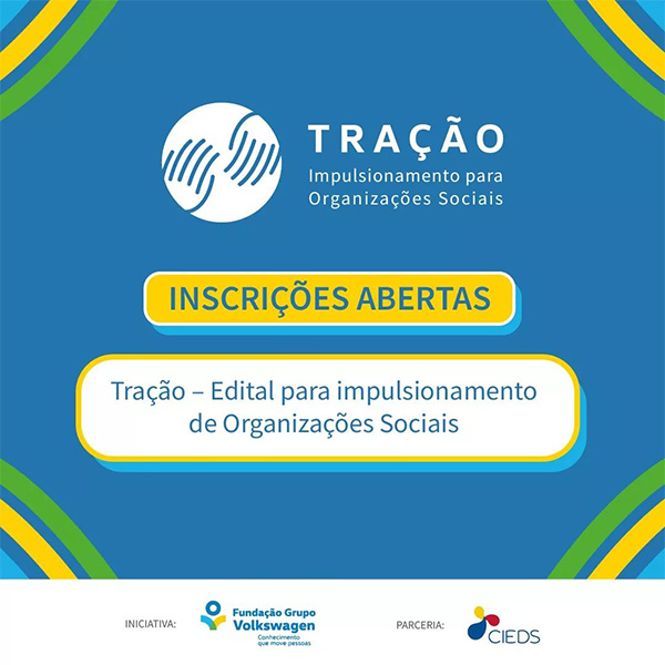 Projeto Tração destina R$ 294 mil para acelerar organizações sociais