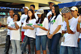 Jovens de Ribeirão das Neves, MG, no Rio De Janeiro
